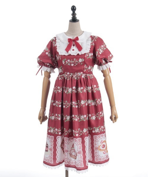 ベイクドベリーワンピース（ワンピース）｜Chalmiere（シャルミエール