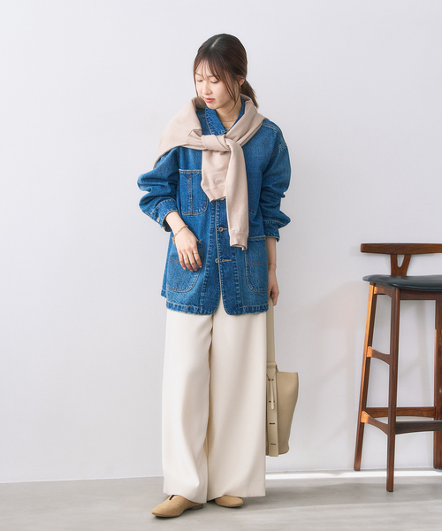 LE TALON(ルタロン)の「ディープカットスタッズフラットシューズ(バレエシューズ・レディース・ブラック系その他/ベージュ・23cm/23.5cm/24cm/24.5cm/22cm/22.5cm/25cm)」の18枚目の写真