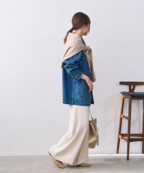 LE TALON(ルタロン)の「ディープカットスタッズフラットシューズ(バレエシューズ・レディース・ブラック系その他/ベージュ・23cm/23.5cm/24cm/24.5cm/22cm/22.5cm/25cm)」の17枚目の写真