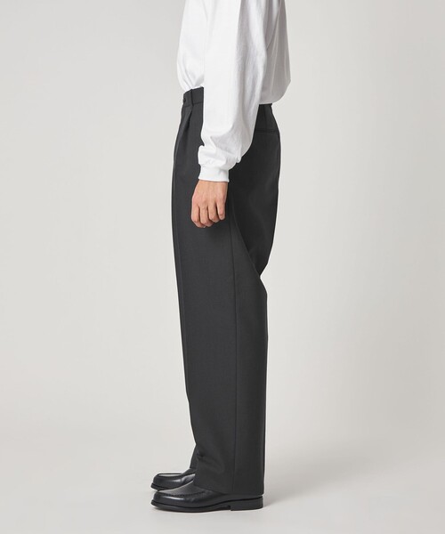 Steven Alan（スティーブンアラン）の「＜Steven Alan＞ ウール オックスフォード アウト ワンプリーツ スラックス（スラックス・メンズ・ブラック/グレー・XL/L/M/S）」の10枚目の写真