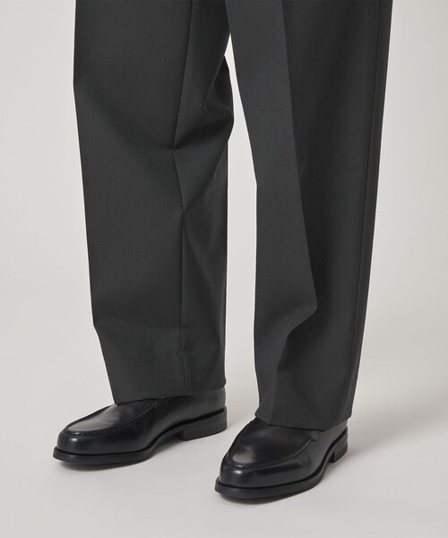 Steven Alan（スティーブンアラン）の「＜Steven Alan＞ ウール オックスフォード アウト ワンプリーツ スラックス（スラックス・メンズ・ブラック/グレー・XL/L/M/S）」の15枚目の写真