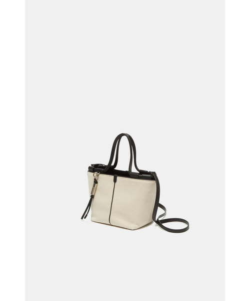COURONNEの「Eclat Tote 18 Canvas_RCBTX25144IVX（トートバッグ・レディース・ベージュ・FREE）」の3枚目の写真