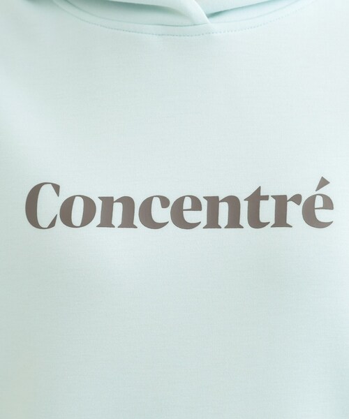 SHOO・LA・RUE(シューラルー)の「【S-LL/なめらかタッチ】選べる3柄 ロゴ入りプルパーカ(パーカー・レディース・サックスブルー系2/チャコールグレー/グレー系・01/02/04/03)」の15枚目の写真