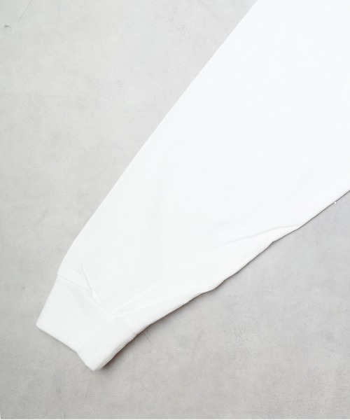 ARCHIVER（アーカイバ）の「【69】天竺  ラグラン袖リブロングスリーブTシャツ（Tシャツ/カットソー・レディース・ベージュ/カーキ/ブラック/オレンジ系/ホワイト・LARGE/MEDIUM）」の20枚目の写真