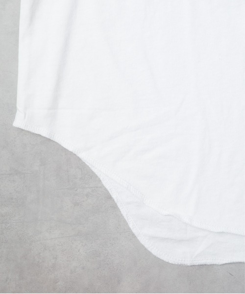 ARCHIVER（アーカイバ）の「【69】天竺  ラグラン袖リブロングスリーブTシャツ（Tシャツ/カットソー・レディース・ベージュ/カーキ/ブラック/オレンジ系/ホワイト・LARGE/MEDIUM）」の21枚目の写真