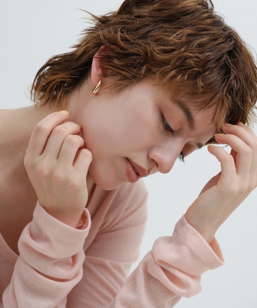 select MOCA(セレクトモカ)の「ナロードロップイヤリング(イヤリング・レディース・シルバー/ゴールド・FREE)」の9枚目の写真