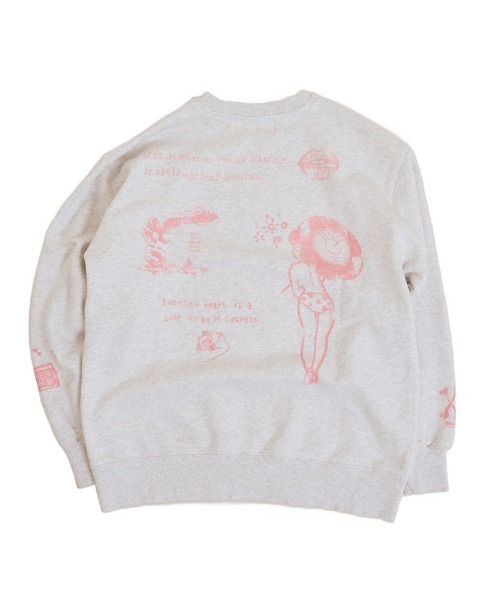 EFFECTEN(エフェクテン)の「msw1851-Salvage sweat shirts スウェット(efsal-19)(スウェット・メンズ・アッシュ/ブラック・XL/L/M)」の17枚目の写真