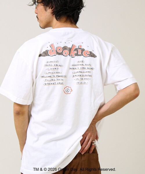 GOOD ROCK SPEED(グッドロックスピード)の「【GOOD ROCK SPEED】別注 GREEN DAY プリントTシャツ(Tシャツ/カットソー・メンズ・ホワイト系その他・M/L)」の6枚目の写真