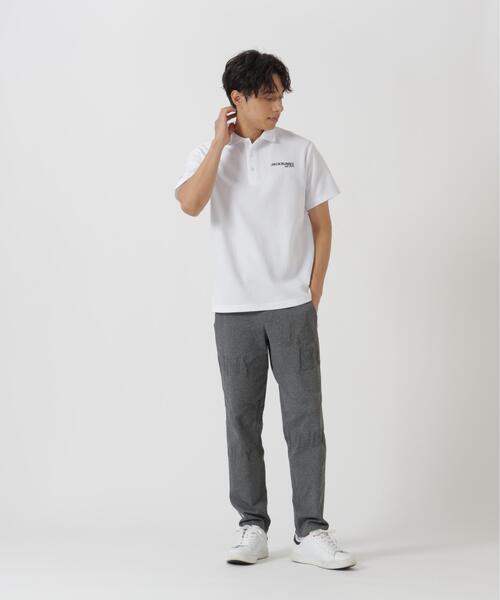 Jack Bunny!!(ジャックバニー)の「【Jack Bunny!!】イージーケアPEロゴカノコニットパンツ(その他パンツ・メンズ・ブラック/グレー・MEDIUM/LARGE/X-LARGE)」の9枚目の写真