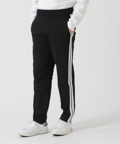 Jack Bunny!!(ジャックバニー)の「【Jack Bunny!!】イージーケアPEロゴカノコニットパンツ(その他パンツ・メンズ・ブラック/グレー・MEDIUM/LARGE/X-LARGE)」の1枚目の写真