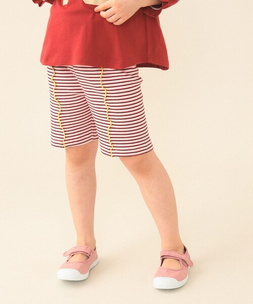 BEAMS mini(ビームスミニ)の「ハーフ レギンス パンツ (80~130cm)子供服 夏物 まとめ買い キッズ プチプラ 定番(その他パンツ・キッズ・パープル系その他4/ブルー/ピンク・80/130/120/110/100/90)」の5枚目の写真