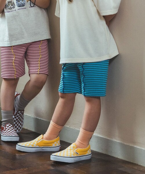 BEAMS mini(ビームスミニ)の「ハーフ レギンス パンツ (80~130cm)子供服 夏物 まとめ買い キッズ プチプラ 定番(その他パンツ・キッズ・パープル系その他4/ブルー/ピンク・80/130/120/110/100/90)」の7枚目の写真
