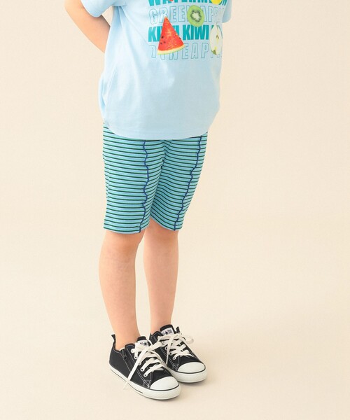 BEAMS mini(ビームスミニ)の「ハーフ レギンス パンツ (80~130cm)子供服 夏物 まとめ買い キッズ プチプラ 定番(その他パンツ・キッズ・パープル系その他4/ブルー/ピンク・80/130/120/110/100/90)」の9枚目の写真