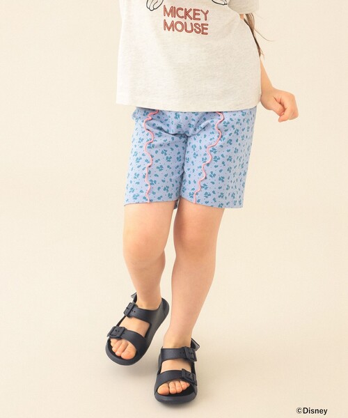BEAMS mini(ビームスミニ)の「ハーフ レギンス パンツ (80~130cm)子供服 夏物 まとめ買い キッズ プチプラ 定番(その他パンツ・キッズ・パープル系その他4/ブルー/ピンク・80/130/120/110/100/90)」の10枚目の写真