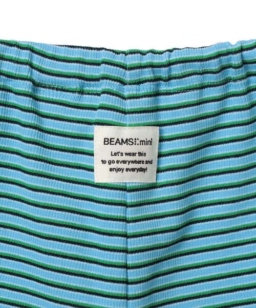 BEAMS mini(ビームスミニ)の「【WEB限定】ハーフ レギンス パンツ 2026SS(80~130cm)子供服 夏物 まとめ買い キッズ プチプラ 定番(その他パンツ・キッズ・パープル系その他4/ブルー/ピンク・80/130/120/110/100/90)」の15枚目の写真