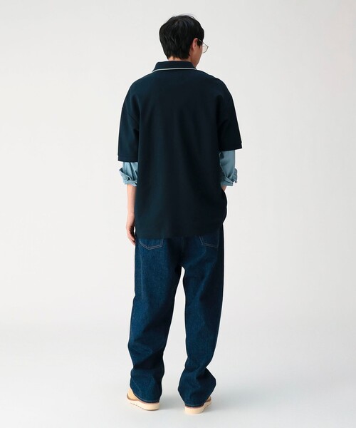 FRED PERRY ポロシャツ フレッド ペリー プリーツカラー  ネイビー フレッドペリーシャツ M3600（Fred Perry Shirt） | FRED PERRY JAPAN
