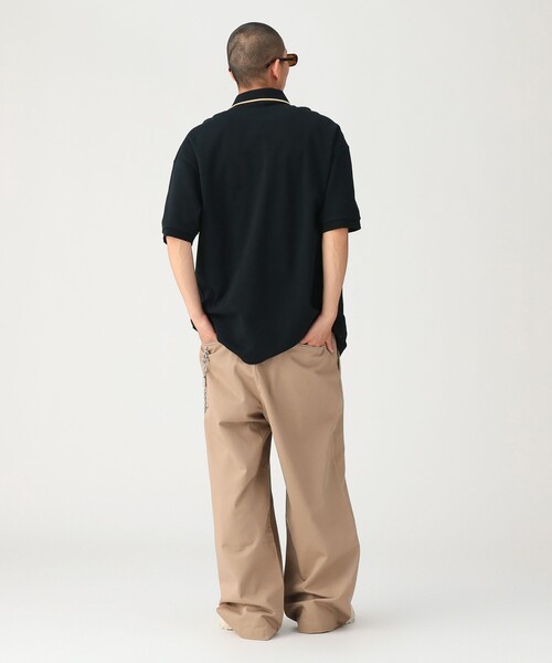 FRED PERRY（フレッドペリー）の「【別注】FRED PERRY / リラックスフィット ピケ ポロシャツ（ポロシャツ・メンズ・ネイビー/ブラック・XL/L/M/S）」の18枚目の写真