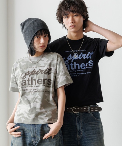 PBLIM(ページボーイリム)の「《UNISEX》アソートコンパクトT(Tシャツ/カットソー・レディース・イエロー系その他/ブラック/カモフラージュ・FREE)」の3枚目の写真