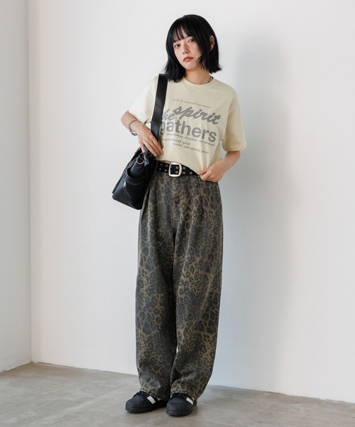 PBLIM(ページボーイリム)の「《UNISEX》アソートコンパクトT(Tシャツ/カットソー・レディース・イエロー系その他/ブラック/カモフラージュ・FREE)」の14枚目の写真
