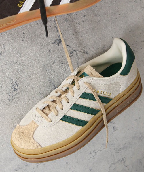 Gready Brilliant(グレディブリリアン)の「GAZELLE BOLD W(スニーカー・レディース・ベージュ系・23/23.5/24/24.5)」の1枚目の写真
