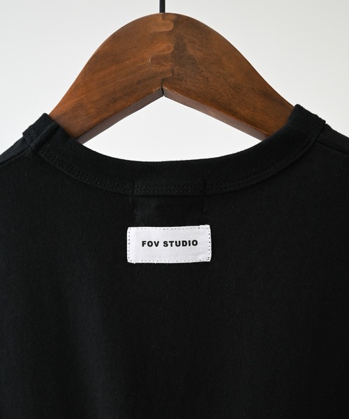 FOV(フォブ)の「FOV/フォブ FIB Tシャツ(Tシャツ/カットソー・キッズ・ホワイト/ベージュ系その他/ブラック・S/M/L/XL)」の13枚目の写真