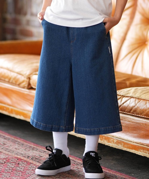 ELEMENT(エレメント)の「ELEMENT/エレメント キッズ ショートパンツ ハーフパンツ ロングショーツ BG025611(その他パンツ・キッズ・インディゴブルー/ブラック・140cm/150cm/160cm)」の1枚目の写真