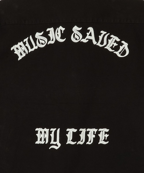 MSML(エムエスエムエル)の「STRETCH TWILL EMBROIDERY DESTROY JACKET(ブルゾン・メンズ・ブラック・XL/L/M)」の5枚目の写真