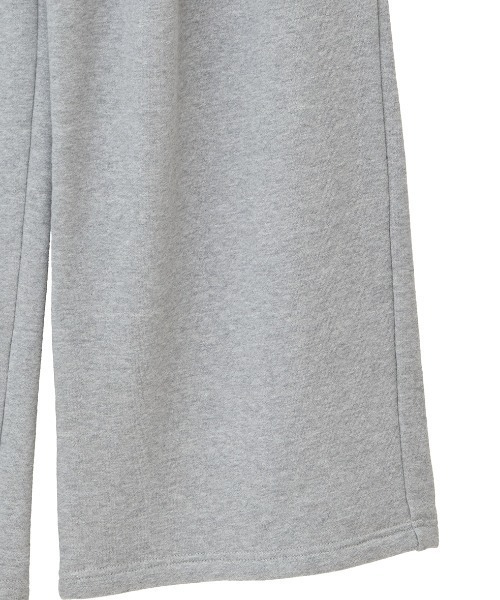 CLANE(クラネ)の「CLANE/クラネ/LOGO SWEAT TUCK WIDE PANTS(スウェットパンツ・レディース・ブラック/グレー/ホワイト・1)」の18枚目の写真