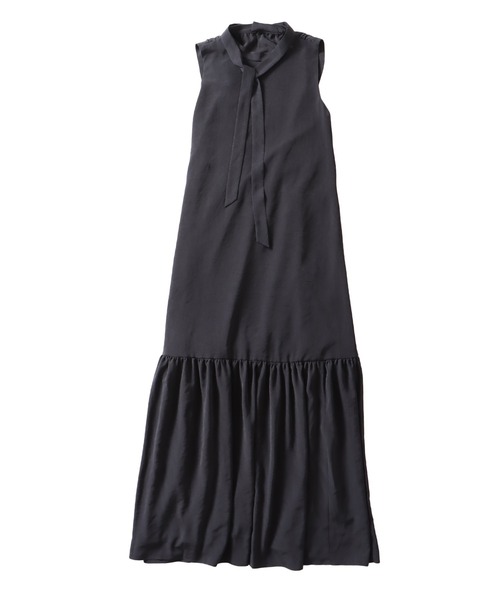 DRESSLAVE(ドレスレイブ)の「silky vintage long dress(シルキーヴィンテージロングワンピース)(ワンピース・レディース・ピンク/ブルー/ネイビー/チャコールグレー・38)」の2枚目の写真