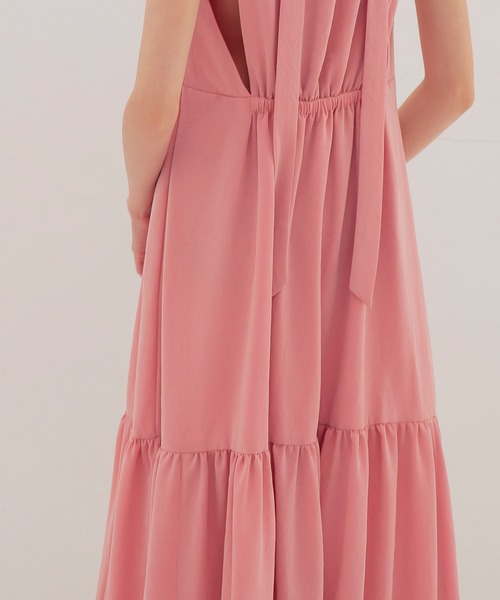 DRESSLAVE(ドレスレイブ)の「silky vintage long dress(シルキーヴィンテージロングワンピース)(ワンピース・レディース・ピンク/ブルー/ネイビー・38)」の10枚目の写真