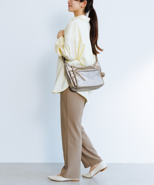 Kanana project(カナナプロジェクト)の「ショルダーバッグ PJ-18 5L 横型 20121(ショルダーバッグ・レディース・ブラック/ベージュ/グレー・FREE)」の8枚目の写真