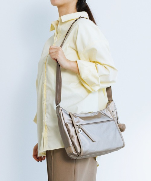 Kanana project(カナナプロジェクト)の「ショルダーバッグ PJ-18 5L 横型 20121(ショルダーバッグ・レディース・ブラック/ベージュ/グレー・FREE)」の9枚目の写真