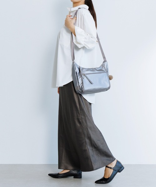 Kanana project(カナナプロジェクト)の「ショルダーバッグ PJ-18 5L 横型 20121(ショルダーバッグ・レディース・ブラック/ベージュ/グレー・FREE)」の12枚目の写真
