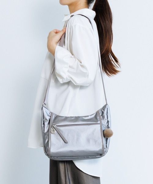 Kanana project(カナナプロジェクト)の「ショルダーバッグ PJ-18 5L 横型 20121(ショルダーバッグ・レディース・ブラック/ベージュ/グレー・FREE)」の13枚目の写真