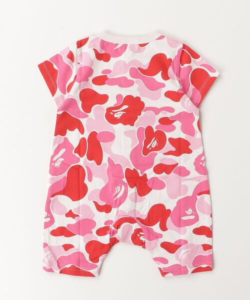 A BATHING APE（アベイシングエイプ）の「ABC CAMO APE HEAD ROMPERS（ロンパース・キッズ・ブルー/イエロー/ピンク・70/80）」の10枚目の写真