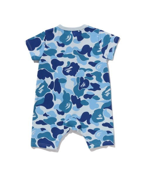 A BATHING APE（アベイシングエイプ）の「ABC CAMO APE HEAD ROMPERS（ロンパース・キッズ・ブルー/イエロー/ピンク・70/80）」の4枚目の写真