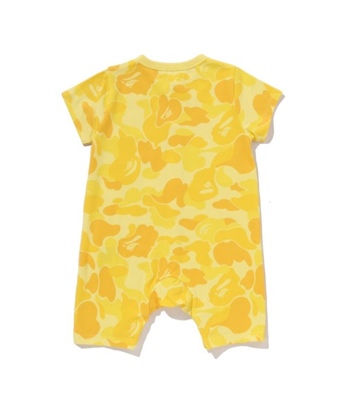 A BATHING APE（アベイシングエイプ）の「ABC CAMO APE HEAD ROMPERS（ロンパース・キッズ・ブルー/イエロー/ピンク・70/80）」の5枚目の写真