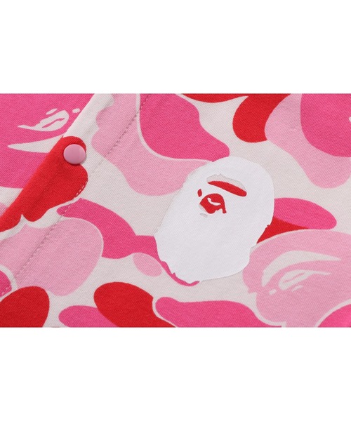 A BATHING APE（アベイシングエイプ）の「ABC CAMO APE HEAD ROMPERS（ロンパース・キッズ・ブルー/イエロー/ピンク・70/80）」の9枚目の写真