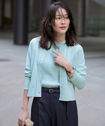 ANY SIS（エニィスィス）の「【好印象ブライトニット】ラメライン カーディガン（カーディガン/ボレロ）」