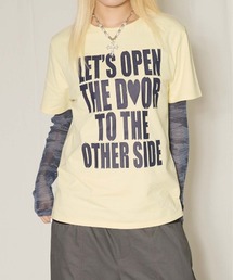 sedacle girl（セダクルガール）の「ラインストーンバイカラーT（Tシャツ/カットソー）」