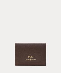 POLO RALPH LAUREN（ポロ ラルフ ローレン）の「ペブルド レザー フォールデッド カード ケース（カードケース）」