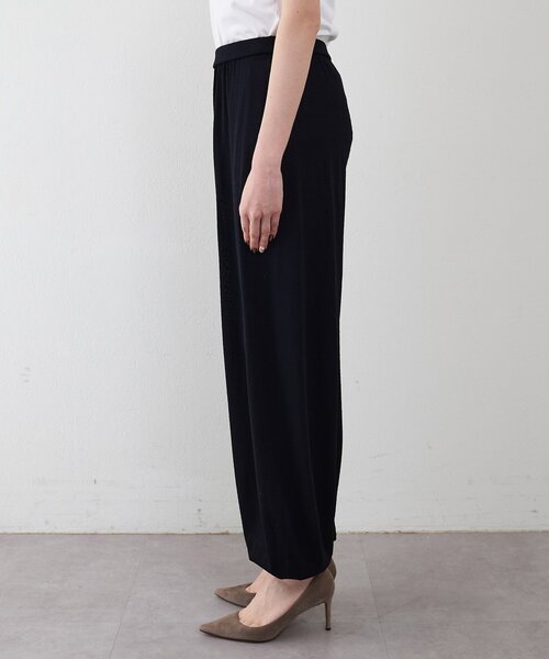 Whim Gazette(ウィムガゼット)の「【GEMINI】レイヤードニットパンツ(その他パンツ・レディース・カーキ/ブラック・FREE)」の10枚目の写真