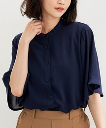 BELLUNA PLUS | 楊柳シフォンフレアー袖ブラウス(シャツ/ブラウス)