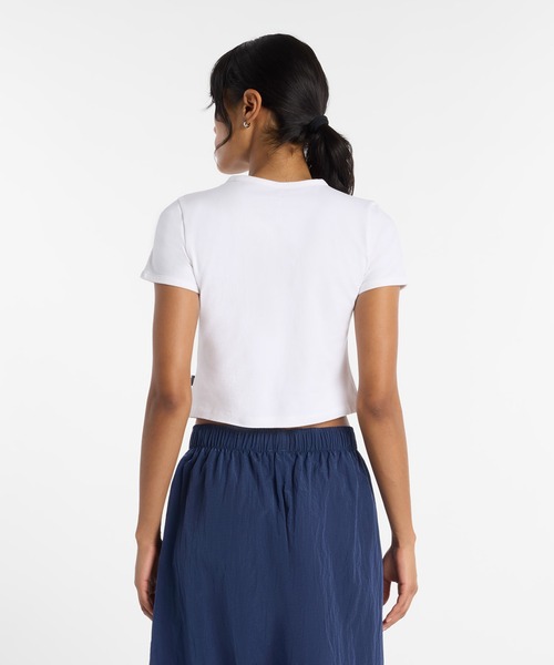 NEW BALANCE(ニューバランス)の「TracksideリンガーTシャツ(Tシャツ/カットソー・レディース・ライトパープル/ホワイト・SMALL/MEDIUM/LARGE/X-LARGE)」の16枚目の写真