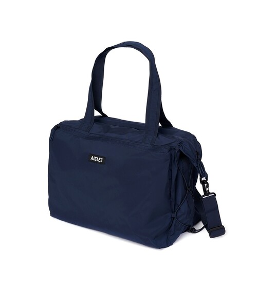 AIGLE（エーグル）の「撥水 ライト＆コンパクト トートバッグ 25L（トートバッグ・レディース・オレンジ/ホワイト/ダークネイビー・FREE）」の17枚目の写真