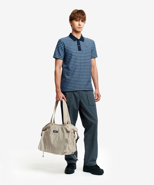 AIGLE（エーグル）の「撥水 ライト＆コンパクト トートバッグ 25L（トートバッグ・レディース・オレンジ/ホワイト/ダークネイビー・FREE）」の21枚目の写真