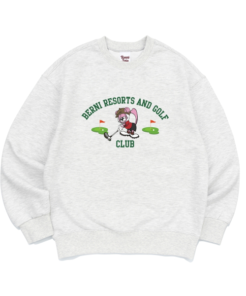 BERNI(ベルニ)の「ゴルフ&リゾート スウェット (ライトグレー)(スウェット・レディース・その他・LARGE/X-LARGE/SMALL/MEDIUM)」の1枚目の写真