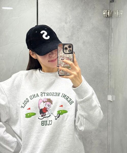 BERNI(ベルニ)の「ゴルフ&リゾート スウェット (ライトグレー)(スウェット・レディース・その他・LARGE/X-LARGE/SMALL/MEDIUM)」の2枚目の写真