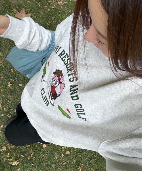 BERNI(ベルニ)の「ゴルフ&リゾート スウェット (ライトグレー)(スウェット・レディース・その他・LARGE/X-LARGE/SMALL/MEDIUM)」の8枚目の写真
