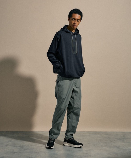 NUMERALS（ヌメラルズ）の「[NUMERALS]MOLDED JERSEY HOODIE（パーカー・メンズ・ネイビー/ブラック・MEDIUM/LARGE）」の12枚目の写真